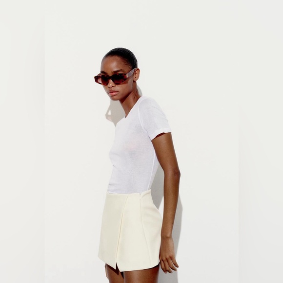 ZARA NEW WITH TAGS SKORT SHORT SKIRT ❤️